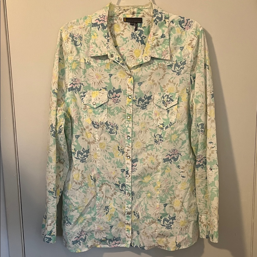 Buffalo David Bitton Floral snap-Up Shirt